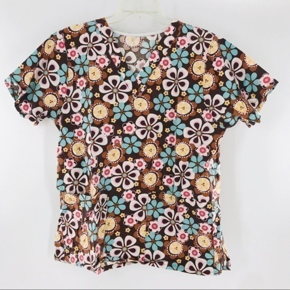 Tafford Scrub Top Short sleeve With Pockets